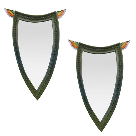 Icarus Painted Winged Mirror