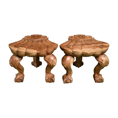Pair of Manila Stools