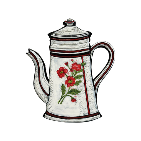 Mark Gagnon, Enamel Coffee Pot