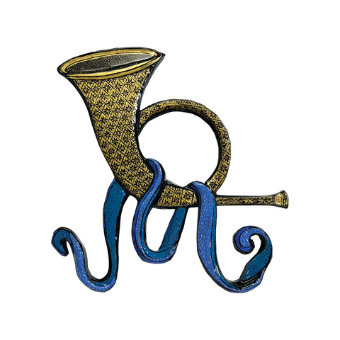 Mark Gagnon, Horn with Blue Ribbon