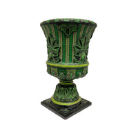 Mark Gagnon, Monumental Green Papier Mache Urn