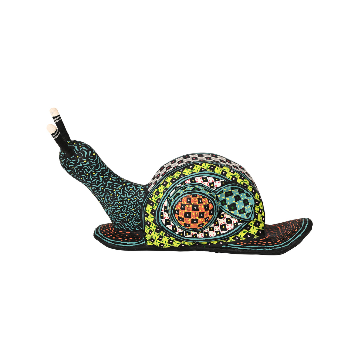 Papier Mache Snail