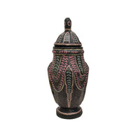 Mark Gagnon, Papier Mache Jar with Lid