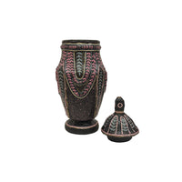 Mark Gagnon, Papier Mache Jar with Lid