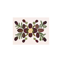 Marian McEvoy, Collage of Hydrangea, Fern Leaves, Catalpa Leaves and Chrysanthemum Leaves