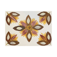Marian McEvoy, Collage of Magnolia Leaves, Bleached Leaves, Sunflower and Lily Petals and Waterlily
