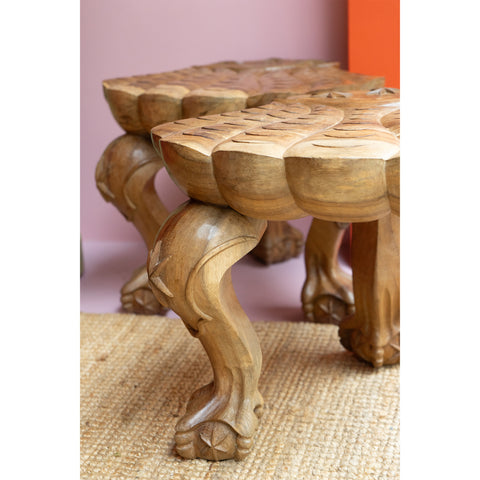 Pair of Manila Stools