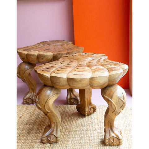 Pair of Manila Stools