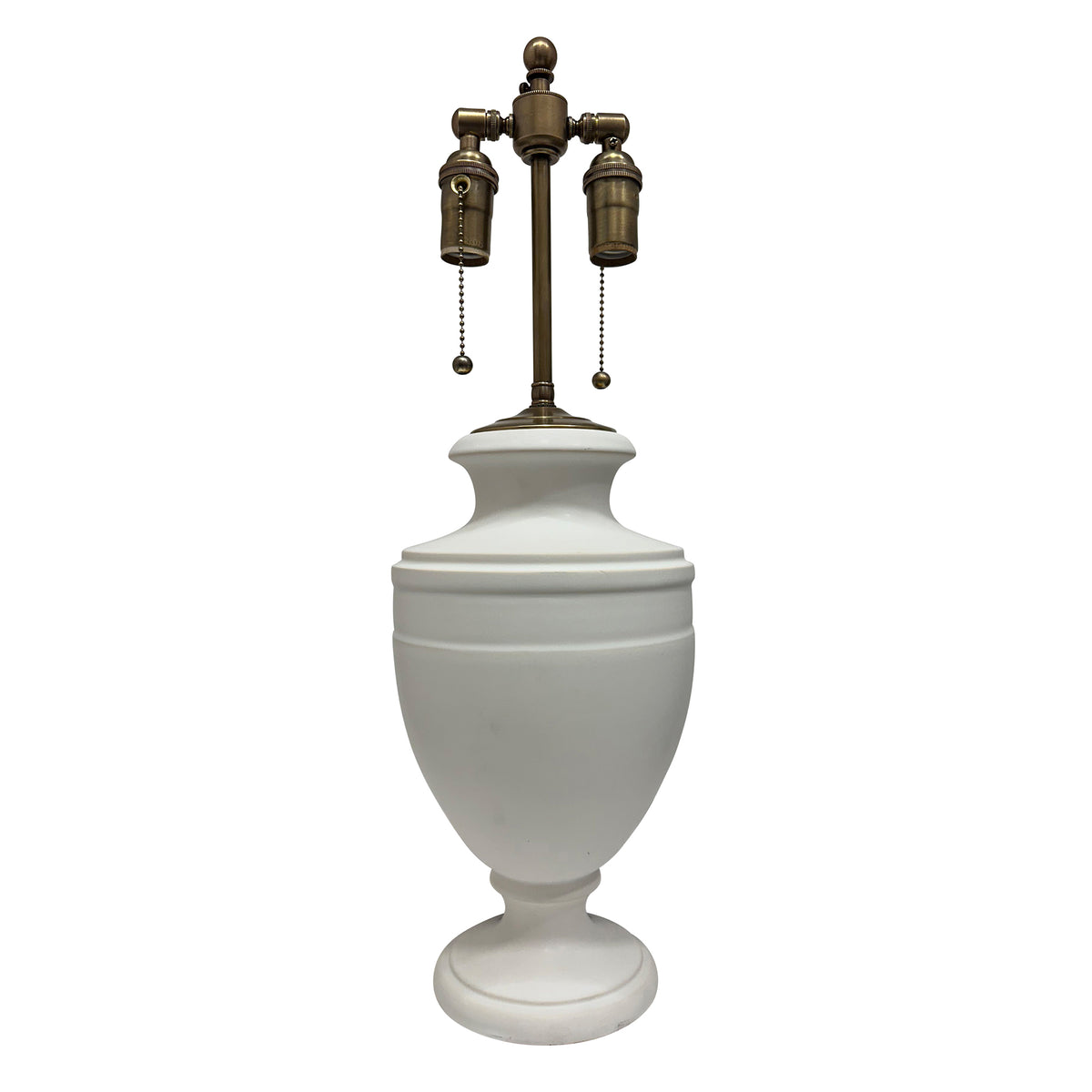 Jean Roger Medium Mazarin Lamp in Matte White
