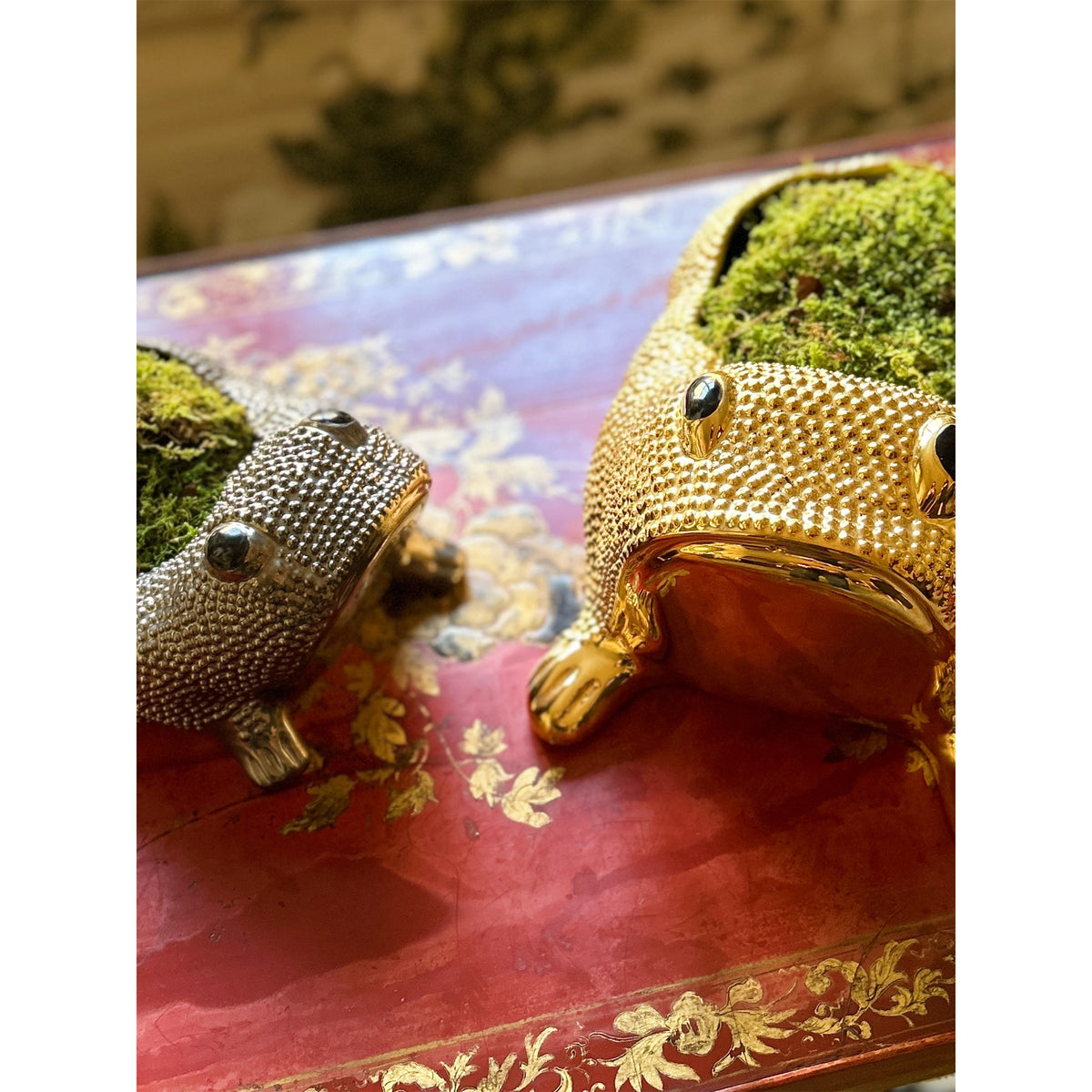 Large Jean Roger Frog in Gold