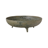Slate Green Matte Tripod Bowl