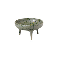 Slate Green Matte Tripod Bowl