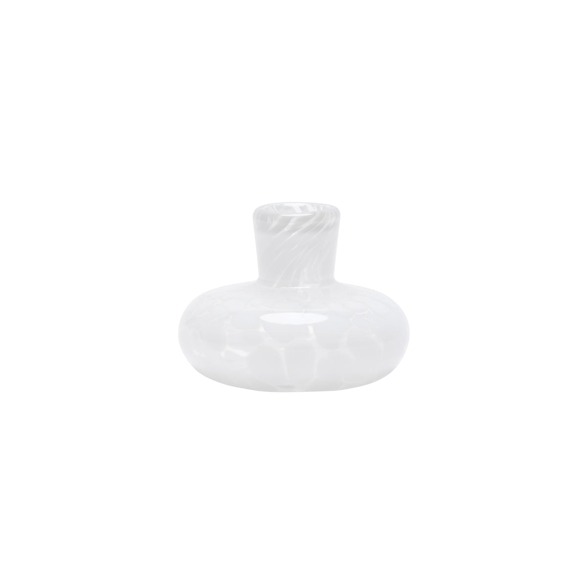 White / Transparent Candle Holder