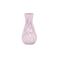 Soft Rose / White Spotted Bud Vase