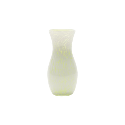 Linden Green / White Spotted Vase