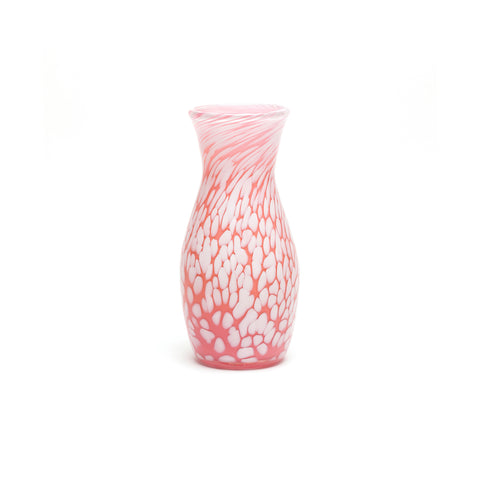 Soft Rose / White Spotted Vase