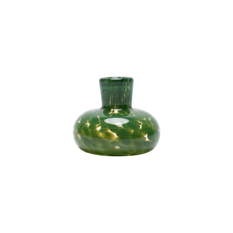Moss Green / Transparent Candle Holder