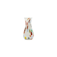 White and Rainbow Bud Vase