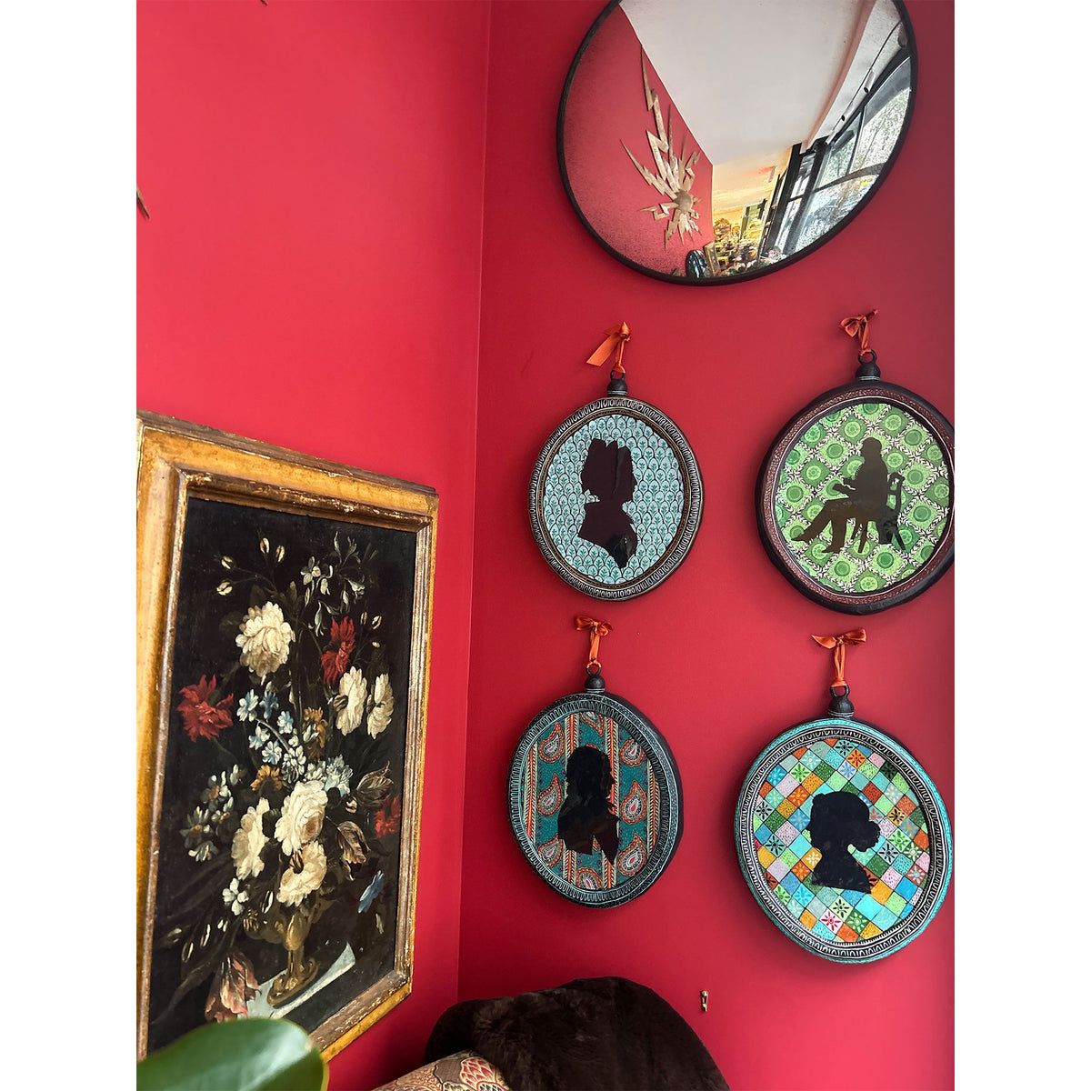 Mark Gagnon, Papier Mache Whimsical Silhouette Plaques