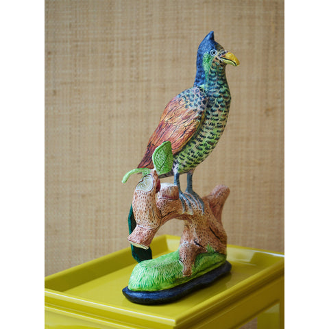 Mark Gagnon, Papier Mache Pheasant on Fig Branch