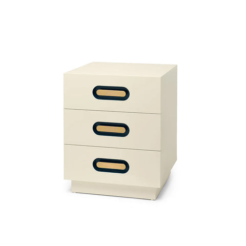 Punch Bedside Table in Ivory
