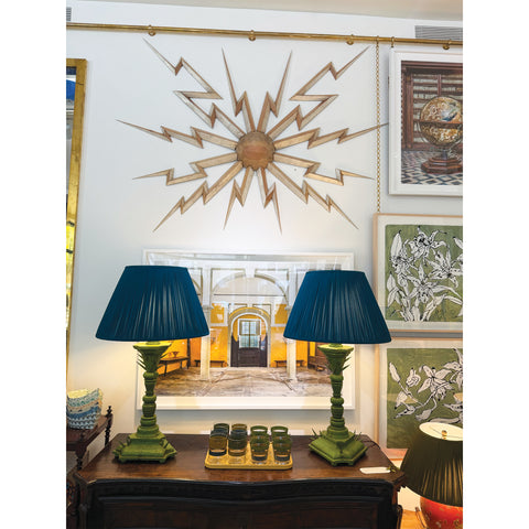 Pair of Rabat Lamps in Green