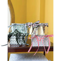 Small Paper-Covered Ribbon Tie Box