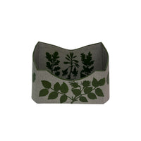 Decoupaged Baroque Letter Holder with Silhouettes