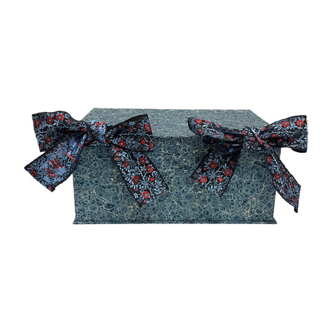Large Paper-Covered Ribbon Tie Box
