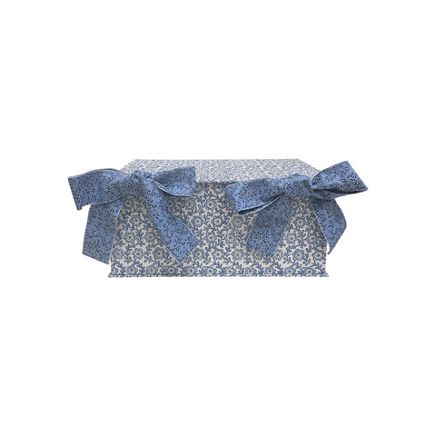 Large Paper-Covered Ribbon Tie Box