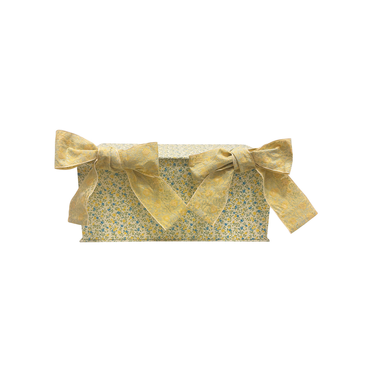 Large Paper-Covered Ribbon Tie Box