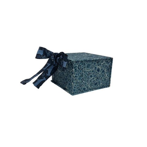 Small Paper-Covered Ribbon Tie Box