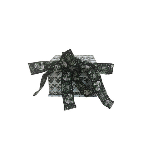 Small Paper-Covered Ribbon Tie Box