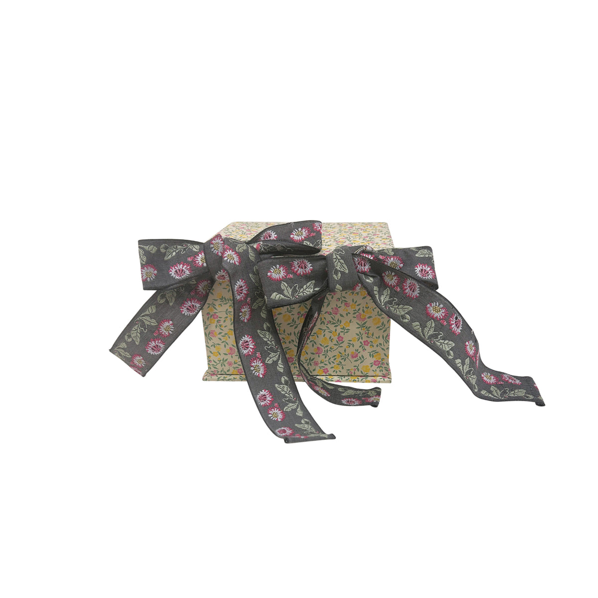 Small Paper-Covered Ribbon Tie Box