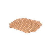Baroque Tray in Wide Rattan