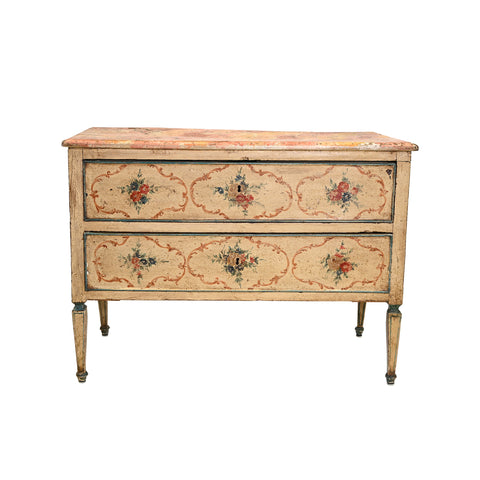 Late 18th Century Italian Painted Chest of Drawers