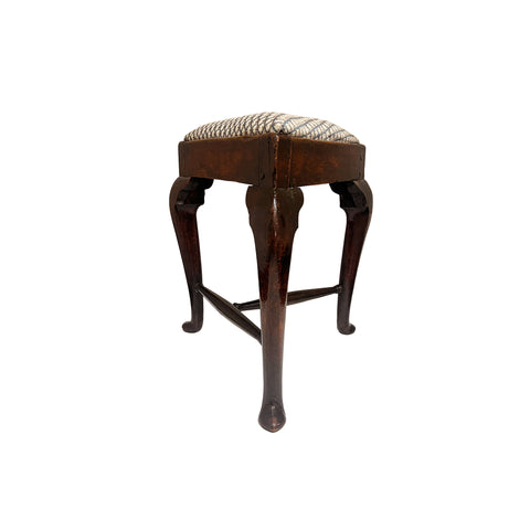 Queen Anne-Style Triangular Stool