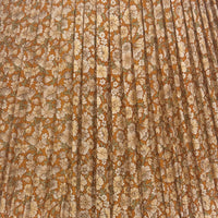 18" Silk Sari Lampshade - Sienna Floral