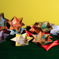 Paper-Covered Star Valet Tray
