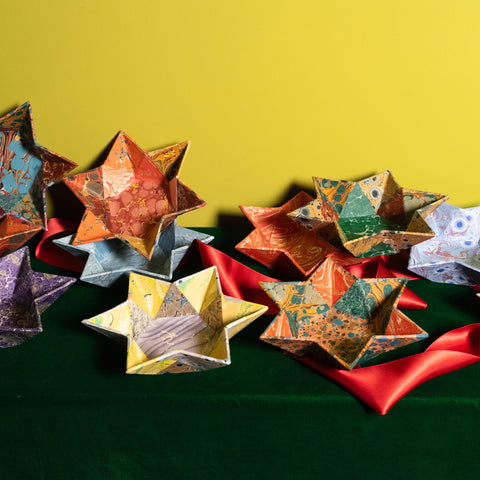 Paper-Covered Star Valet Tray