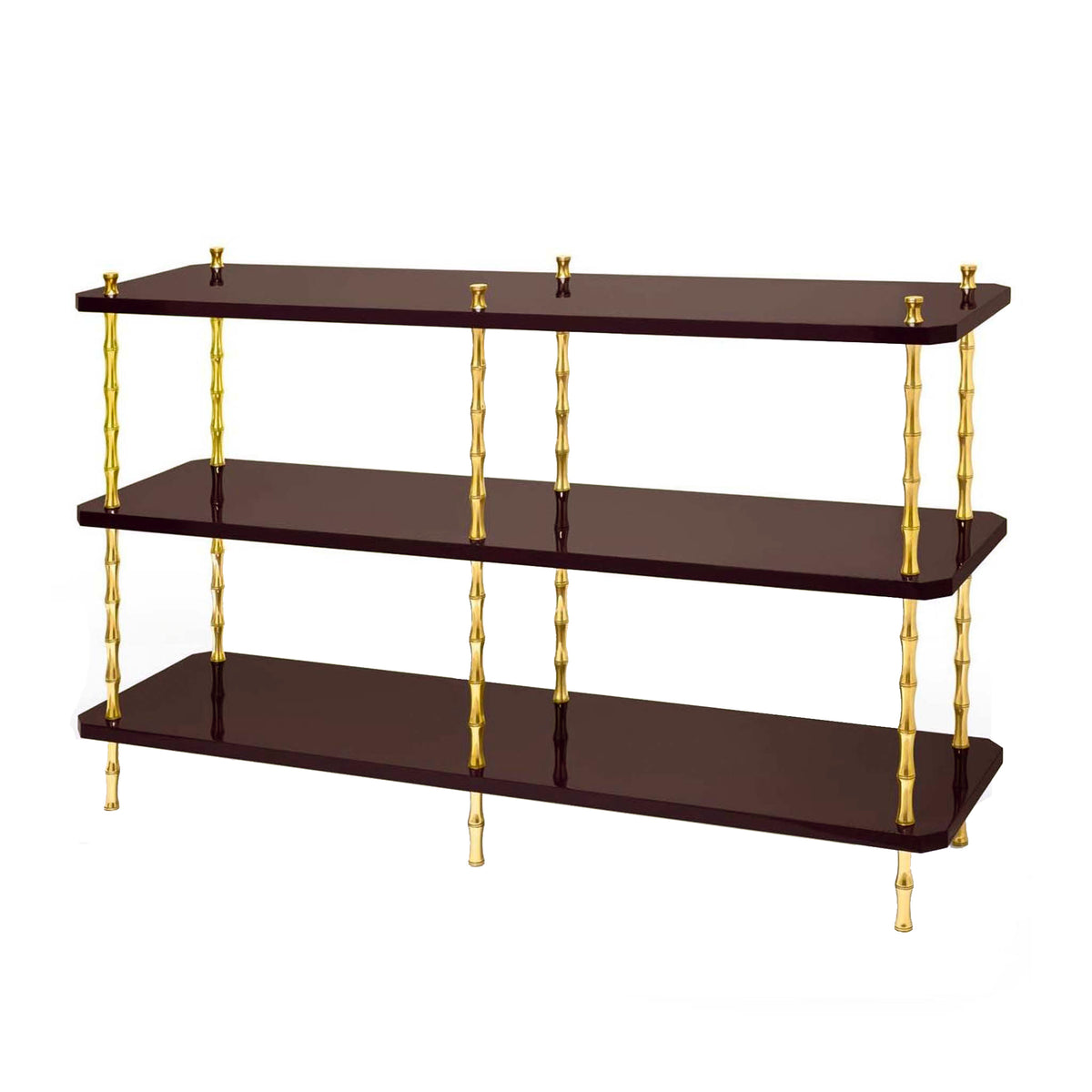 Freddie Three-Tier Console Table