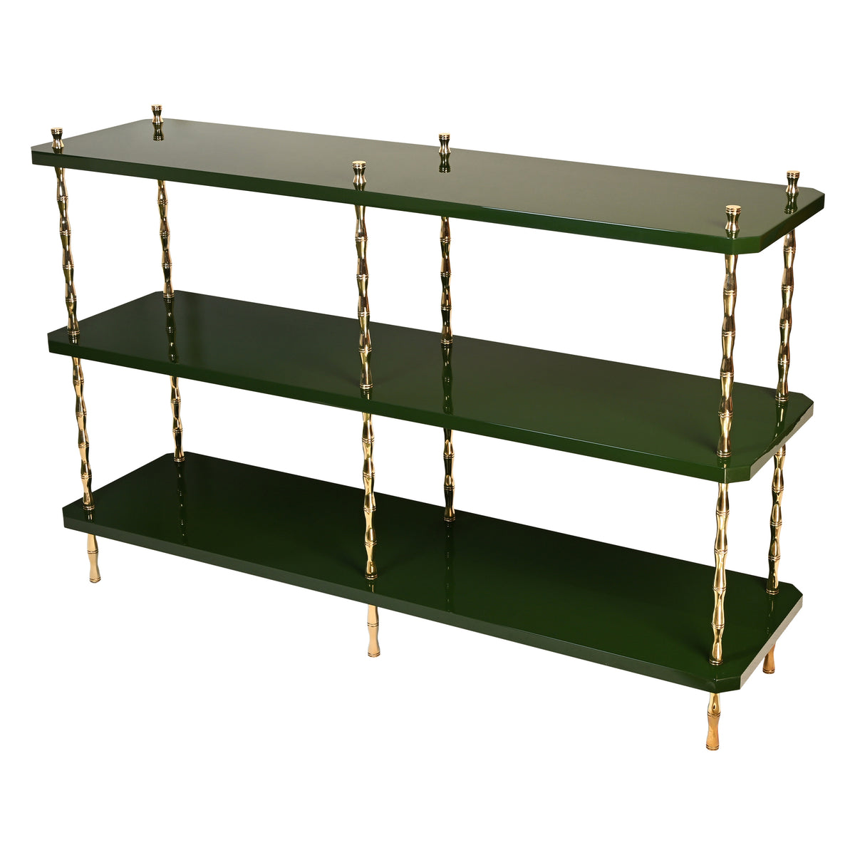 Freddie Three-Tier Console Table