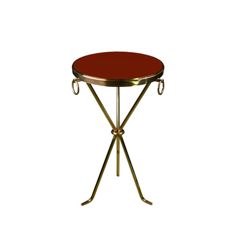 KRB Drinks Table with Brass