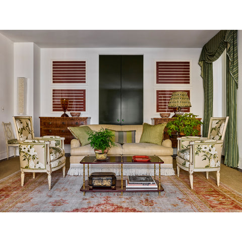 Floor Model | Freddie Two-Tier Coffee Table in Amethyst