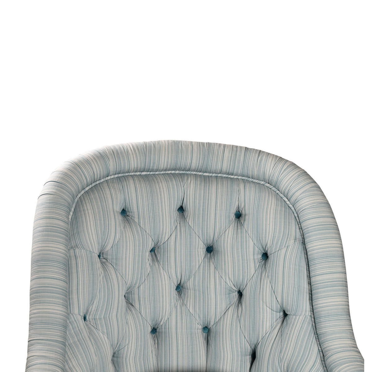 Pair of Vintage Tufted-Back Armchairs