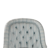 Pair of Vintage Tufted-Back Armchairs