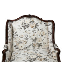 Louis XV-Style Carved Walnut Duchesse