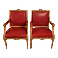 Pair of Louis XVI Fauteuils