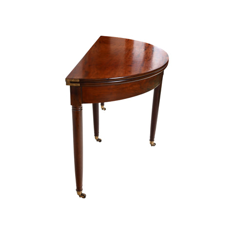 French Oval Foldover Dining Table