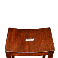 Georgian Mahogany Stool